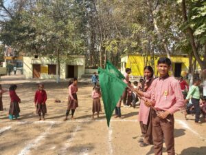 कम्पोजिट विद्यालय के वार्षिक खेल-कूद का प्रधानमंत्री और खेल मंत्री ने हरी झंडी दिखा किया शुभारम्भ
