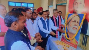 संत गाडगे महाराज जी की जयंती पर समाजवादी पार्टी ने किया शत-शत नमन