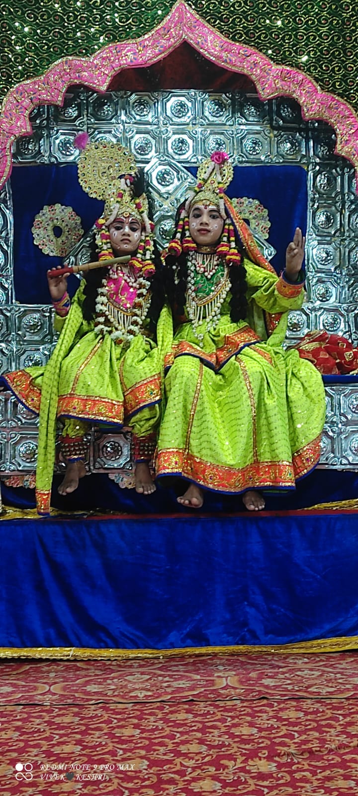 कृष्ण सुदामा की भाव पूर्ण लीला ने श्रद्धांलुओं का मनमोहा