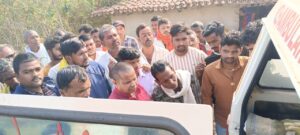 कानपुर में हुआ हादसा  घर पहुंचा मजदूर का शव ,गांव मे मचा कोहराम