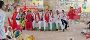 माकपा की आम सभा आयोजित पार्टी की नीतियों का समर्थन