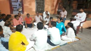 सोनभद्र: श्री राम दरबार अखाड़ा समिति ने रामनवमी पर भव्य शोभायात्रा की तैयारी की