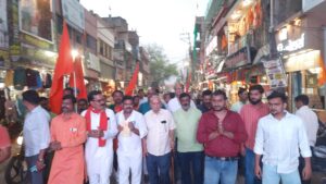 रामनवमी के अवसर पर शोभायात्रा के लिए श्री राम भक्तों ने लोगों को किया आमंत्रित