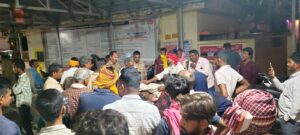 नौगढ़ में हाईटेंशन तार गिरने से व्यक्ति की मौत, परिजनों का रो-रो कर बुरा हाल