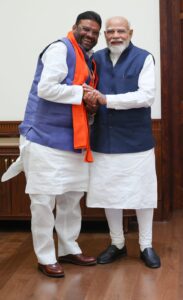 महिला आरक्षण बिल पर पूर्व सांसद नरेंद्र कुशवाहा ने पीएम मोदी को दी बधाई”