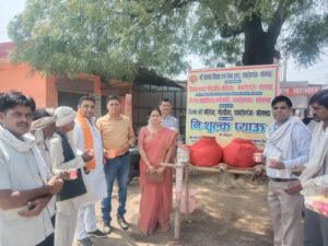 विंध्य कन्या महाविद्यालय ने छपका में निशुल्क प्याऊ का किया उद्घाटन