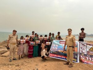 पानी में डूबने की घटनाएं रोकने को म्योरपुर पुलिस ने चलाया अभियान