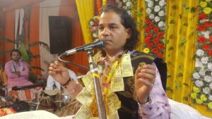श्री राम जानकी मंदिर में भागवत कथा के तृतीय दिवस ध्रुव-प्रह्लाद चरित्र का हुआ वर्णन