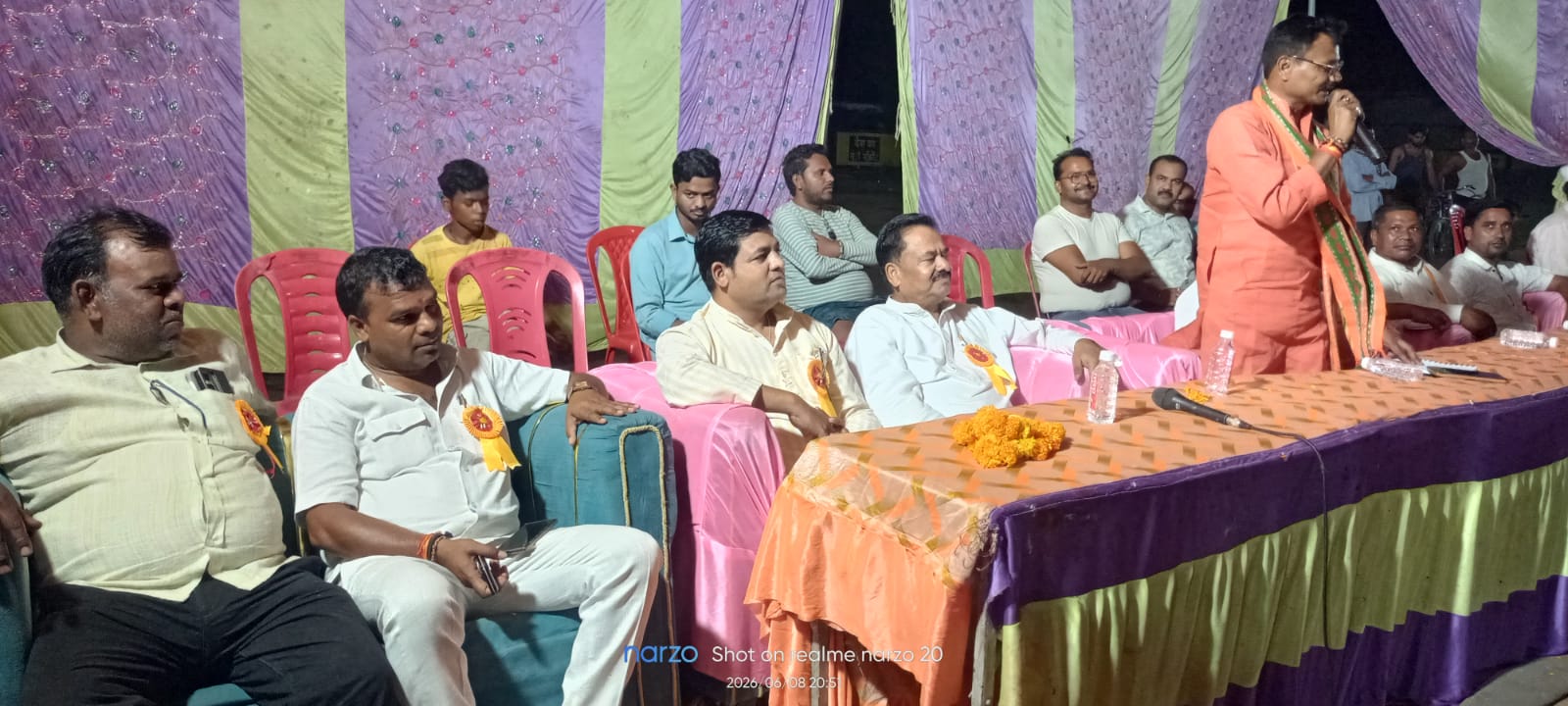 राजा बरियार शाह नाइट कैनवस क्रिकेट का हुआ शुभारम्भ