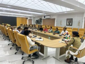 SJPU-AHTU की मासिक समीक्षा बैठक संपन्न, बाल अपराधों की रोकथाम को बनी कार्ययोजना