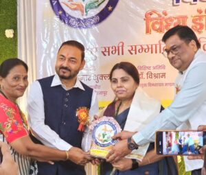 डॉ. रचना तिवारी को मिर्जापुर में मिला ‘विंध्य गौरव सम्मान 2026’