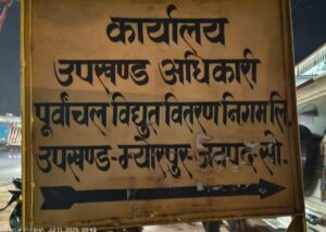 बिजली बिना, हजारों का बिल! म्योरपुर के आदिवासी परिवारों ने जताया विरोध