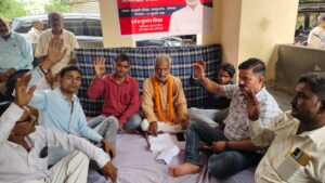 पांच सूत्रीय मांगों को लेकर विंध्य ब्रिगेड का अनिश्चितकालीन उपवास शुरू