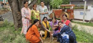 सिद्धिविनायक मंदिर पर हुआ पौधरोपण, दिया पर्यावरण संरक्षण का संदेश