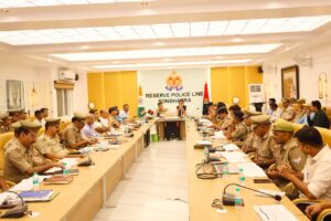 श्रावण मास की तैयारियो का जिलाधिकारी और पुलिस अधीक्षक ने की समीक्षा