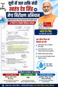 यूपी में जल शक्ति मंत्री स्वतंत्र देव सिंह का मेगा निरीक्षण अभियान, 10 जिलों की पेयजल योजनाओं की होगी जमीनी पड़ताल