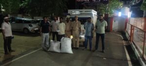 पिकअप से 50 किलो 500 ग्राम गांजा बरामद,चालक गिरफ्तार