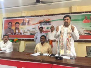 भाजपा कार्यालय पर ‘हर घर तिरंगा’ एवं ‘तिरंगा यात्रा’ अभियान की कार्यशाला संपन्न