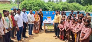 पूर्व माध्यमिक विद्यालय में,किरवानी में जल संरक्षण की दिलाई गई शपथ