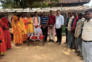 शिवद्वार मंडल में ‘हर घर तिरंगा’ के तहत स्वतंत्रता सेनानी के परिजन सम्मानित
