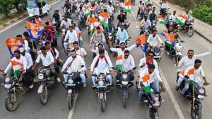 रोजगार, सम्मान व अधिकार की मांग को लेकर निकली युवा अधिकार यात्रा