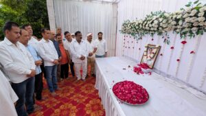 “क्षेत्र के विकास में उनका योगदान सदैव याद रखा जाएगा”:विमल चतुर्वेदी