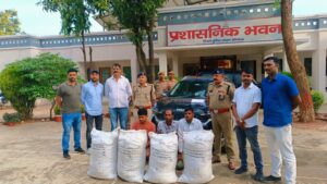 “ऑपरेशन शुद्धि” में सोनभद्र पुलिस को बड़ी सफलता, 86 किलो गांजा के साथ 3&nbsp; गिरफ्तार