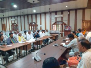 भाजपा की संगठनात्मक बैठक संपन्न, बूथ सत्यापन पर हुई चर्चा