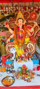 श्रद्धा और उल्लास के बीच कोल्हुआ तिराहे पर गूंजा ‘गणपति बप्पा मोरया’