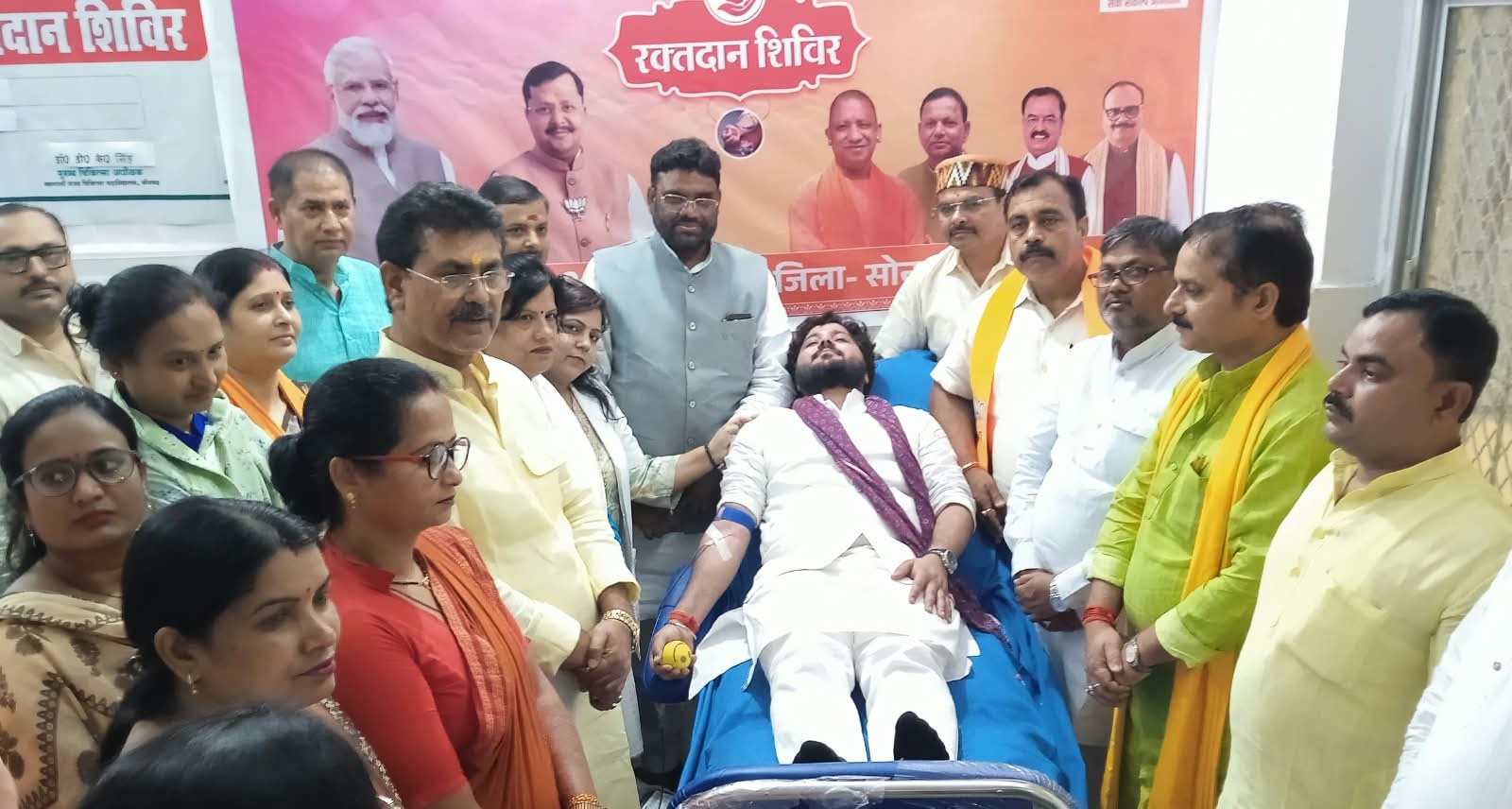 PM मोदी के जन्मदिन पर भाजपा ने किए सेवा कार्य, 51 यूनिट रक्तदान