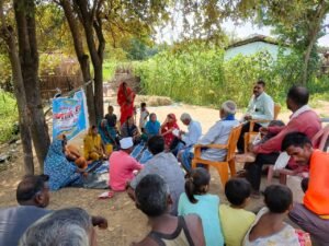 बघाडू के जिन्दवा टोला में प्रबोधन यात्रा का आयोजन, ग्रामसभा स्वावलंबन का दिया संदेश